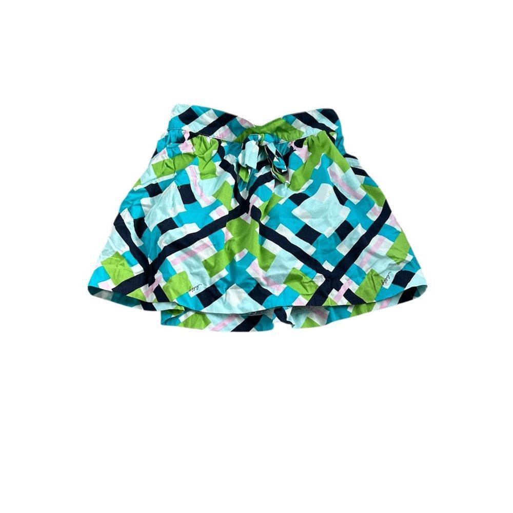 Lilly Pulitzer Girls Geo Print Vintage Skirt